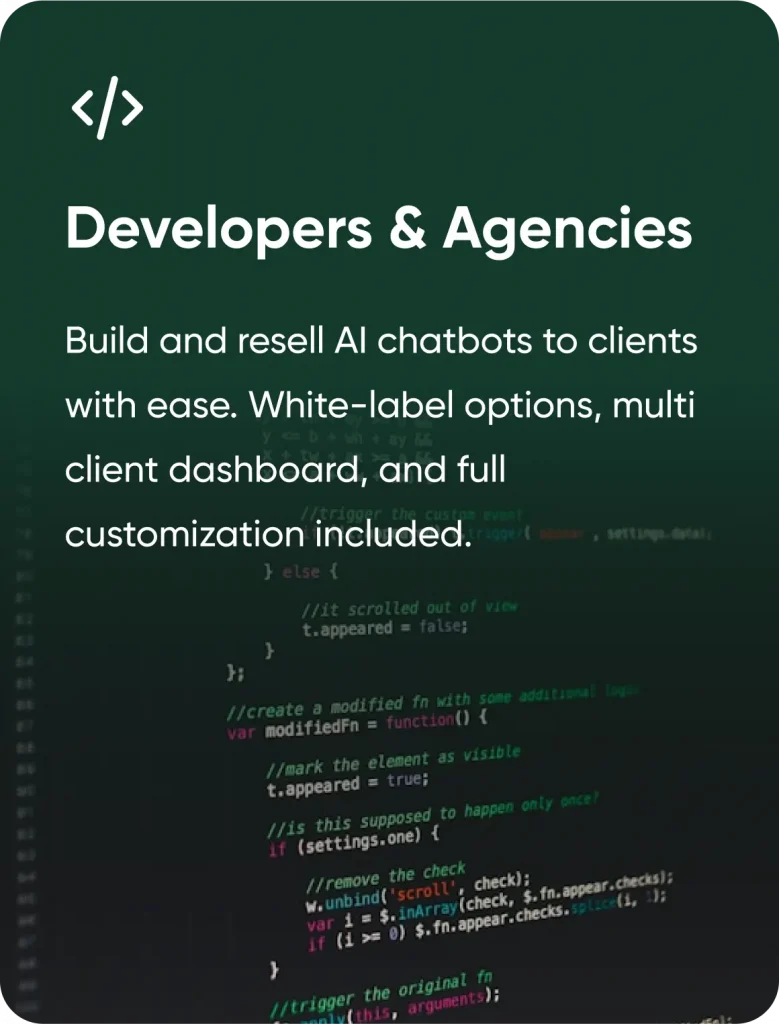 Free AI Chatbot for Websites — No Code, Live in Minutes 18 F1