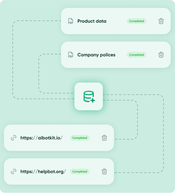 Home Page - AI BotKit for Website 60 Frame 201651