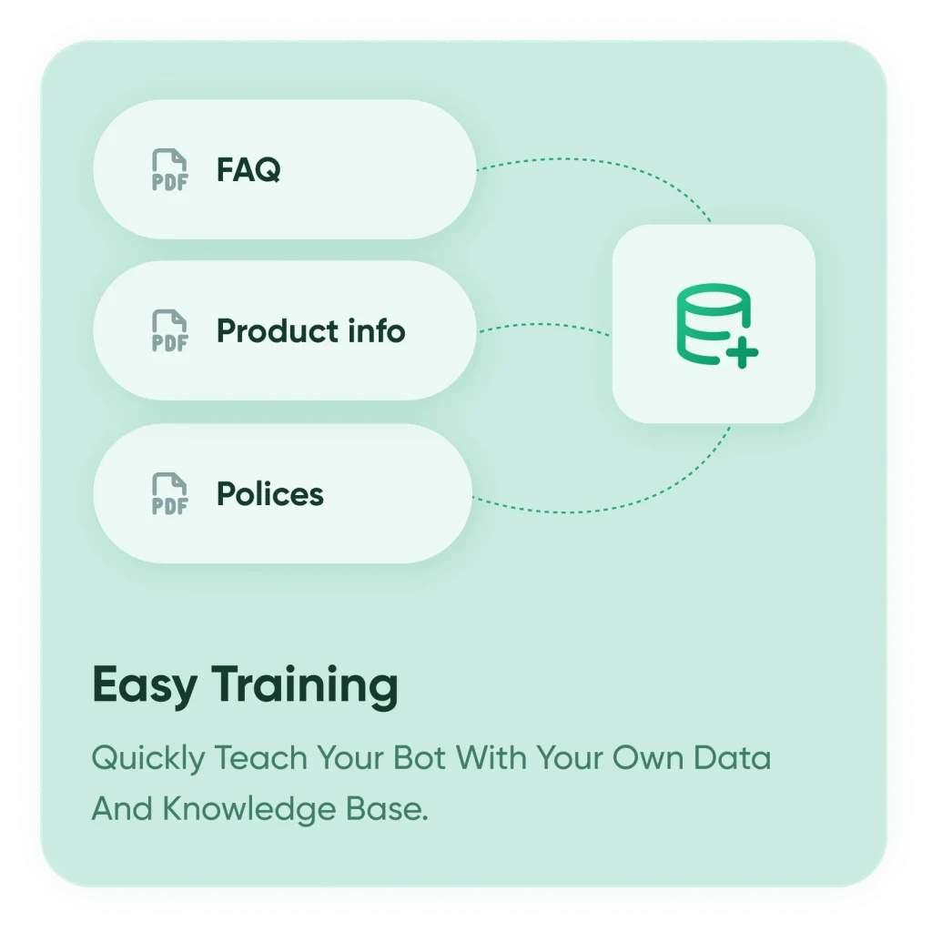 Free AI Chatbot for Websites — No Code, Live in Minutes 7 Frame 20388