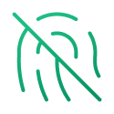 Home Page - AI BotKit for Website 68 tabler icon fingerprint off